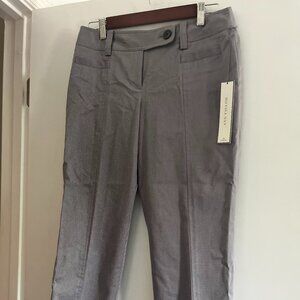 Ann Taylor Size 4 "Lindsay" Curvy Gray Dress Pants - NWT